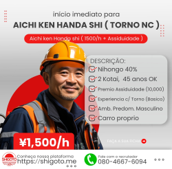 Urgente p/ Handa shi ( Torno NC )