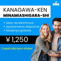VAGAS PARA KANAGAWA-KEN MINAMIASHIGARA-SHI